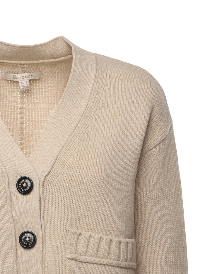 Barbour Sweaters Oatmel Cotton