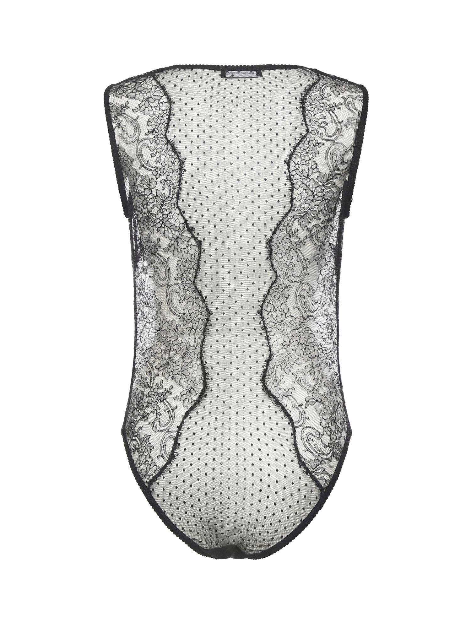 Dolce & Gabbana Top Black Polyamide