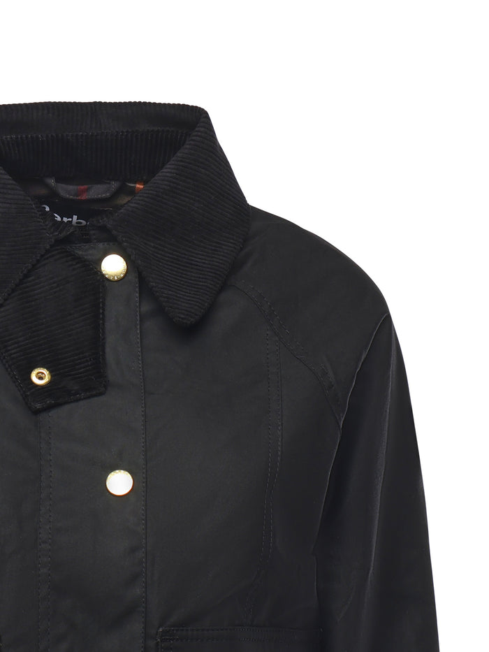 Barbour Coats Black Classic Waxed Cotton