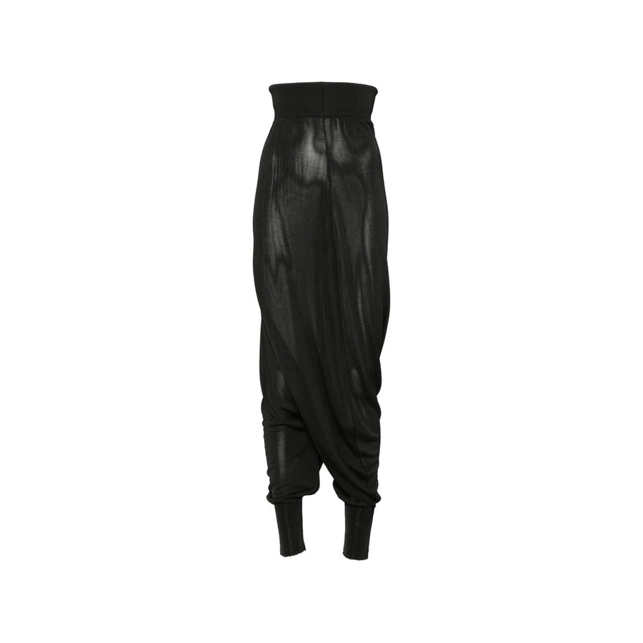 Jumpsuit Black Viscose High-waisted Trousers