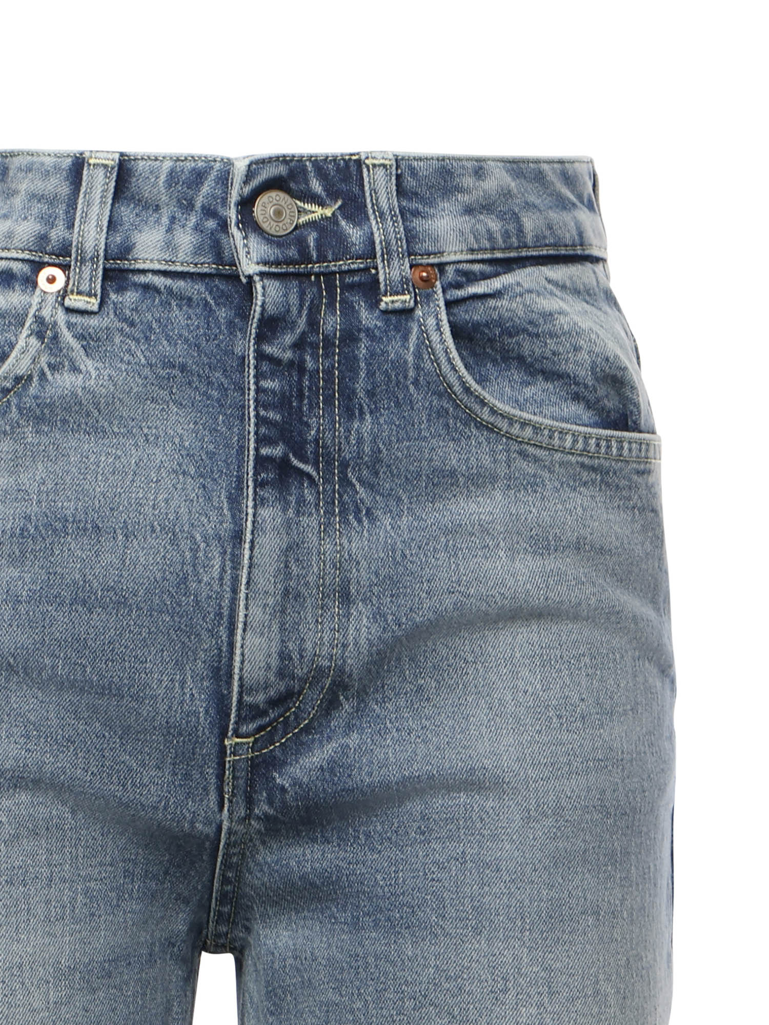 Dondup Jeans Blue Cotton