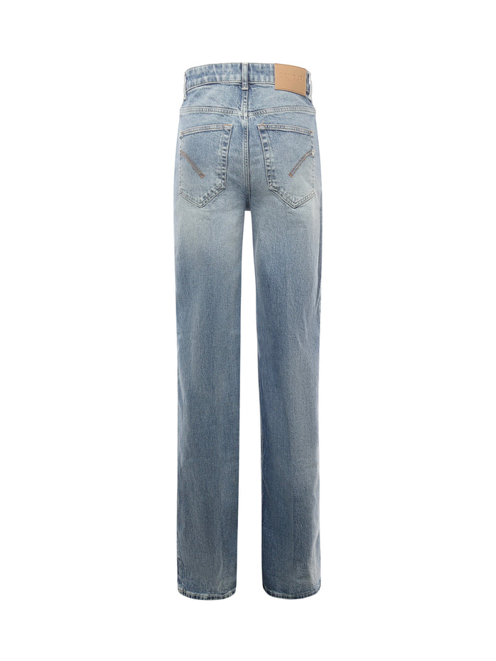 Dondup Jeans Blue Cotton