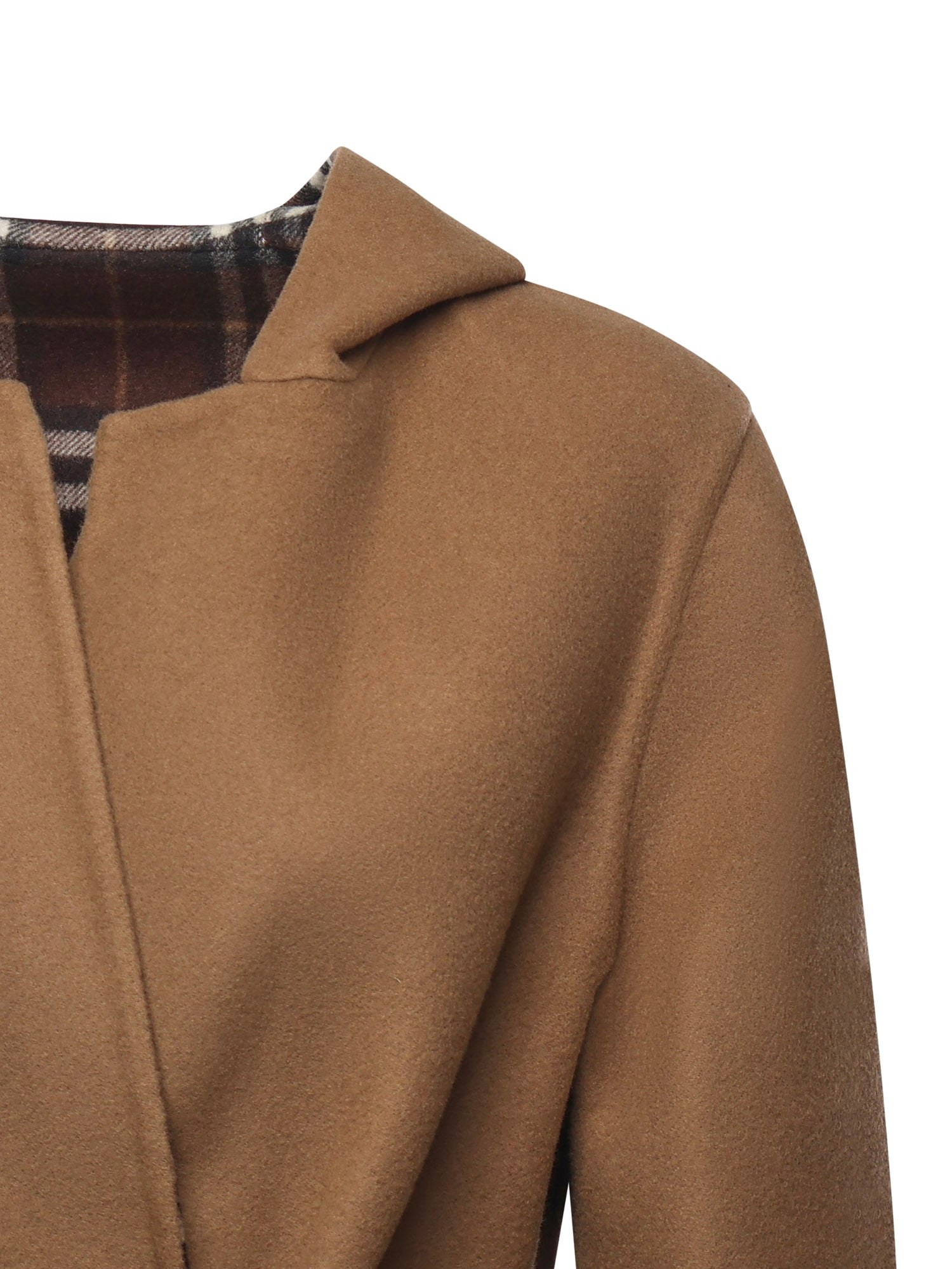 Burberry Coats Brown Wool