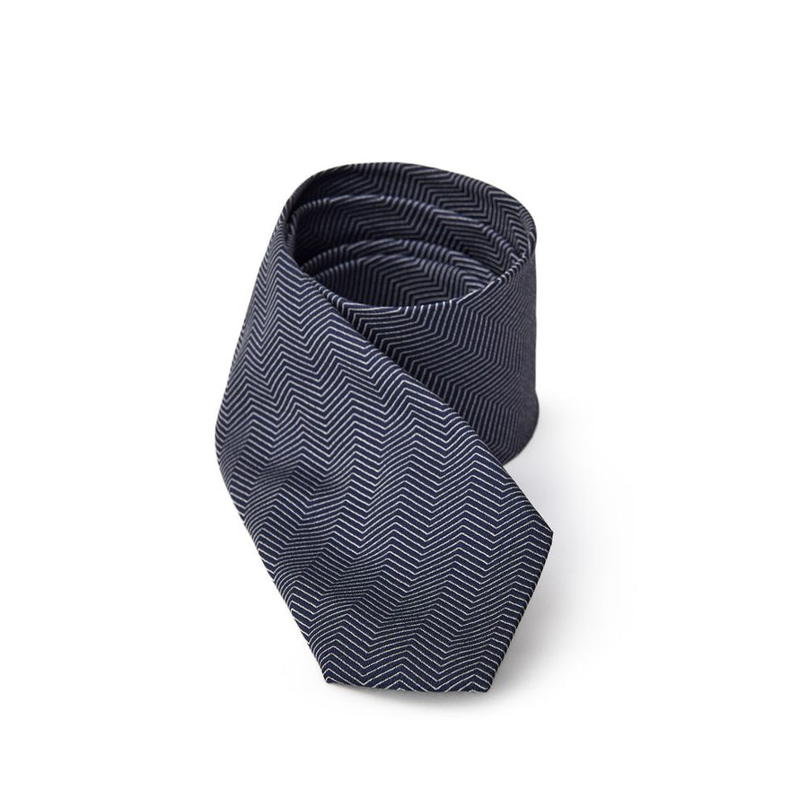 Jil Sander 100% Silk necktie in blue