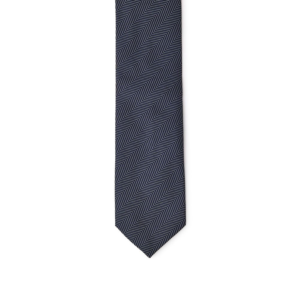 Jil Sander 100% Silk necktie in blue — view 3