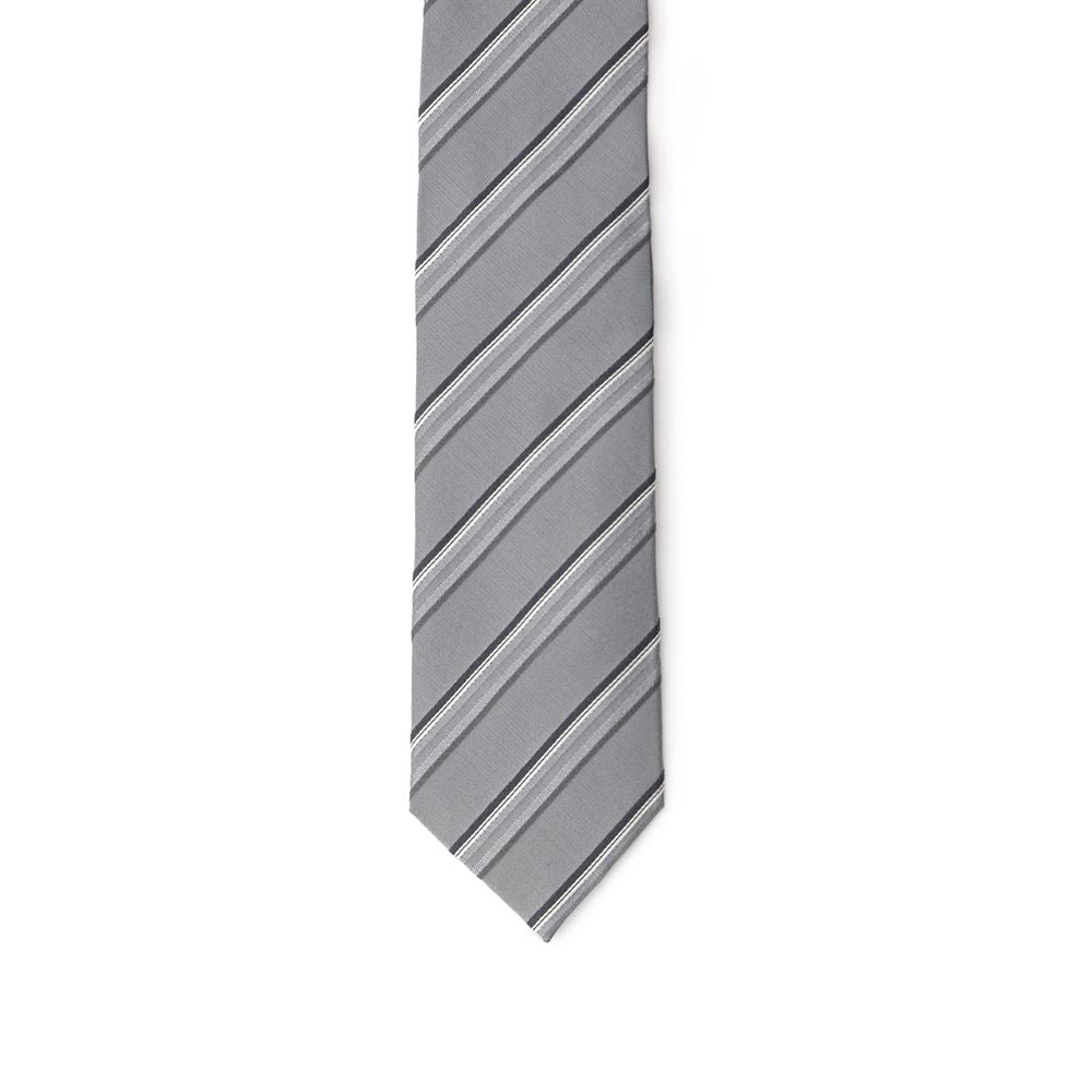 Jil Sander 100% Silk necktie in black — view 3