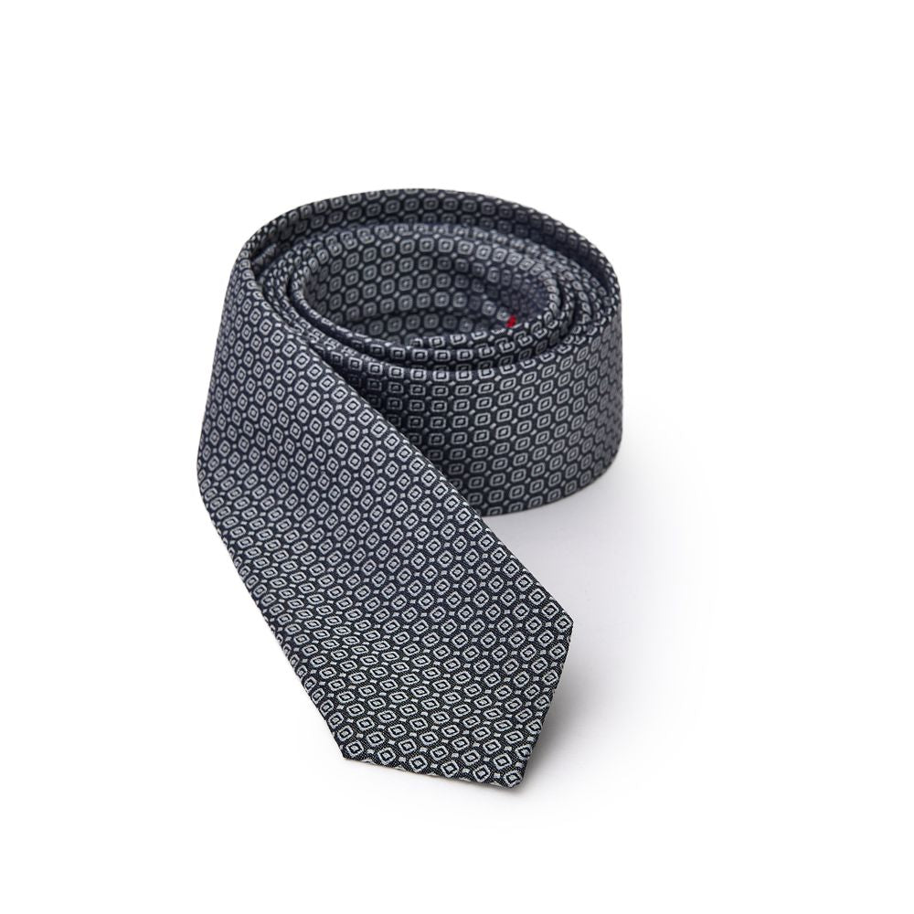 Jil Sander 100% Silk necktie in gray