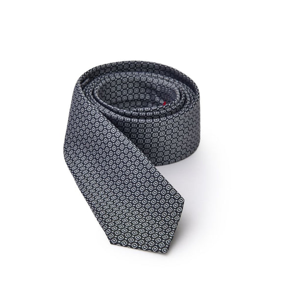 Jil Sander 100% Silk necktie in gray