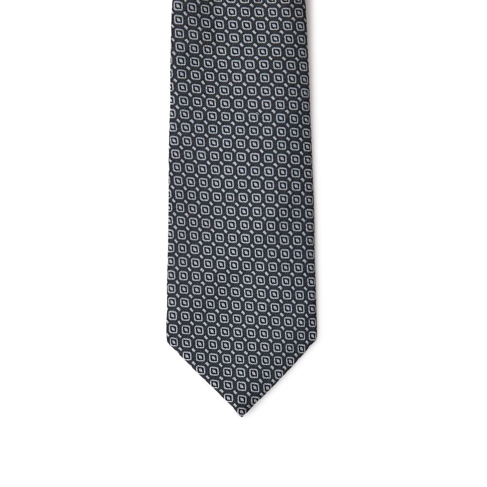 Jil Sander 100% Silk necktie in gray — view 3