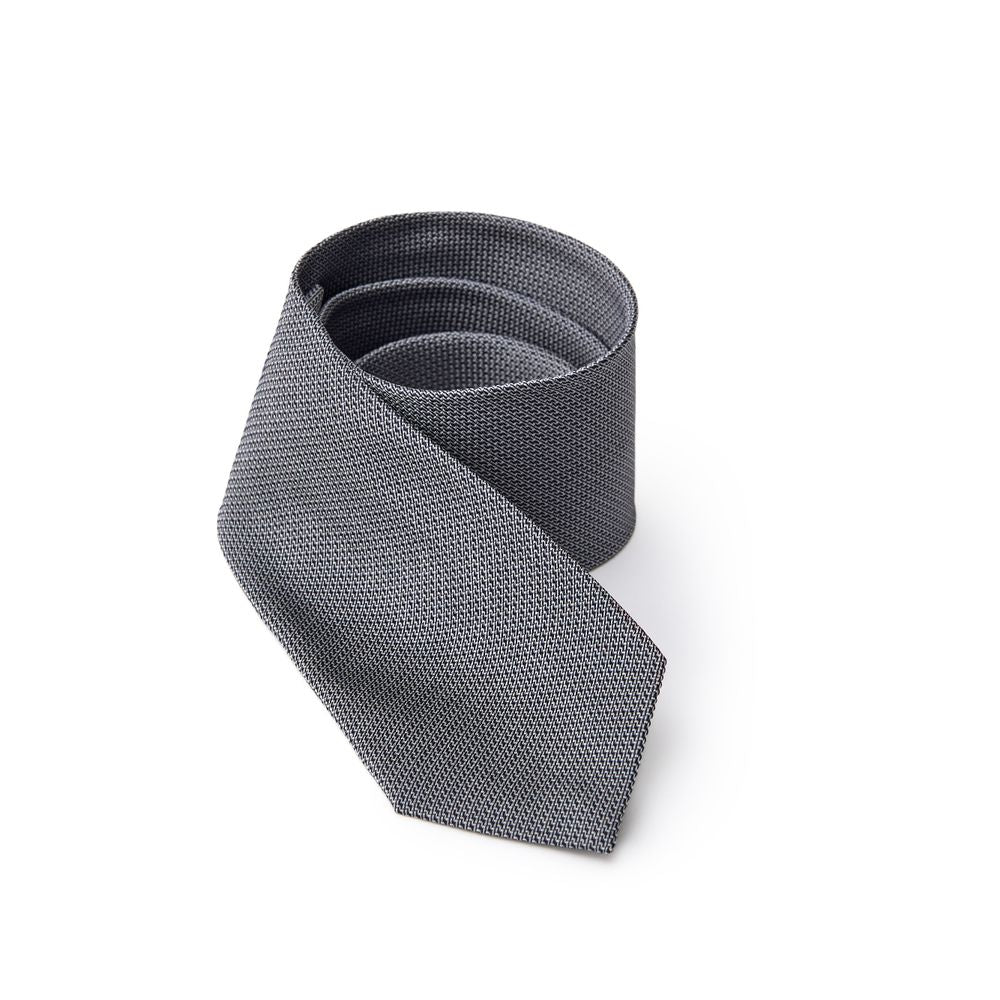 Jil Sander 100% Silk necktie in gray
