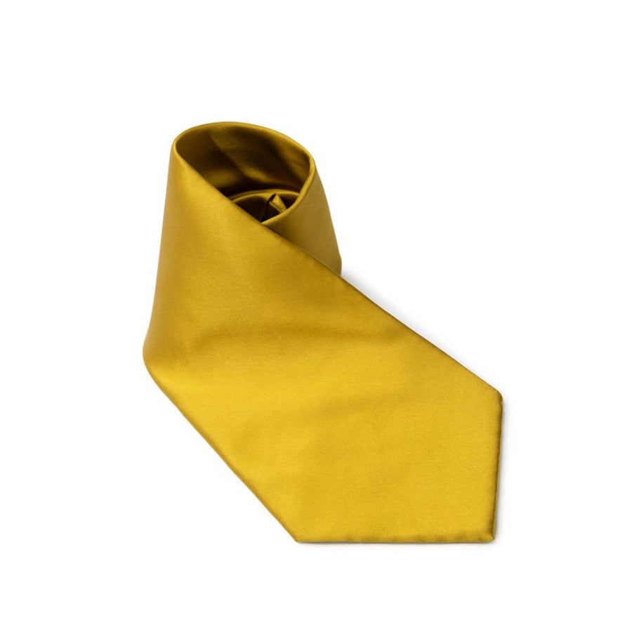 Dolce & Gabbana Silk necktie in yellow