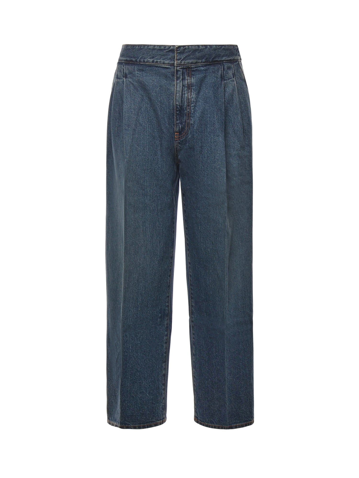 Alaia Jeans Bleu Delave Cotton