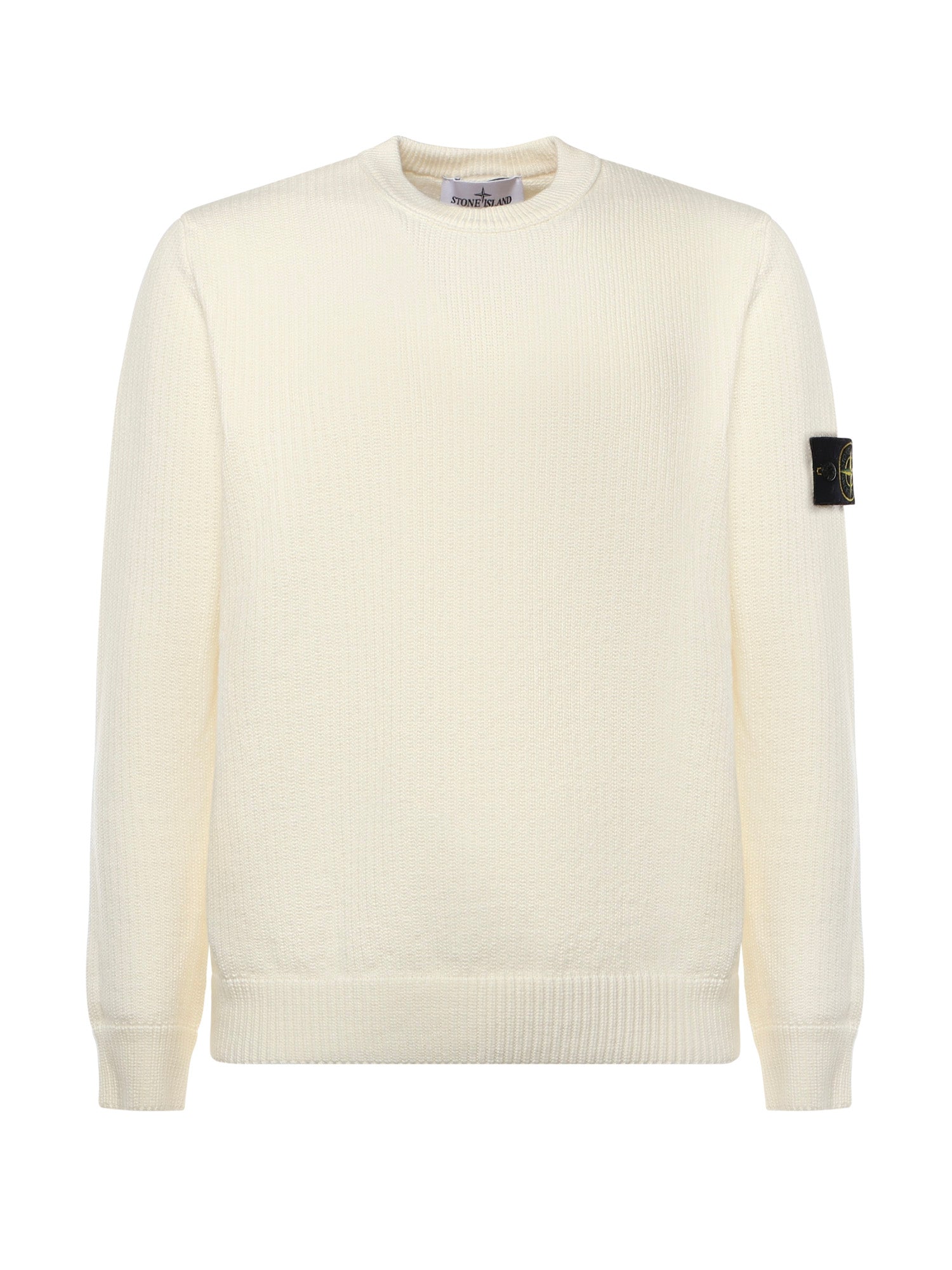 Stone Island Sweaters White Cotton