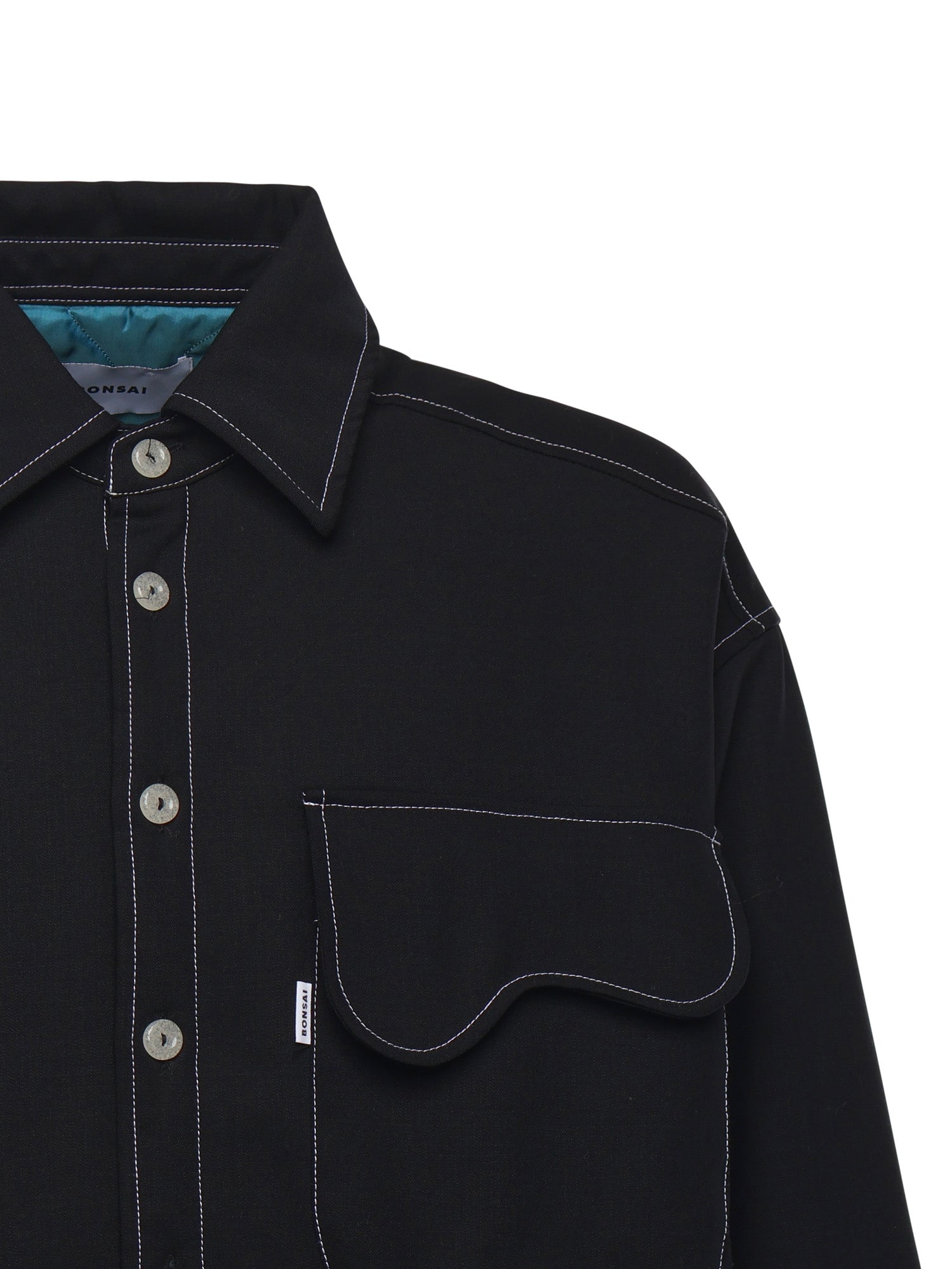 Bonsai Shirts Black Polyester