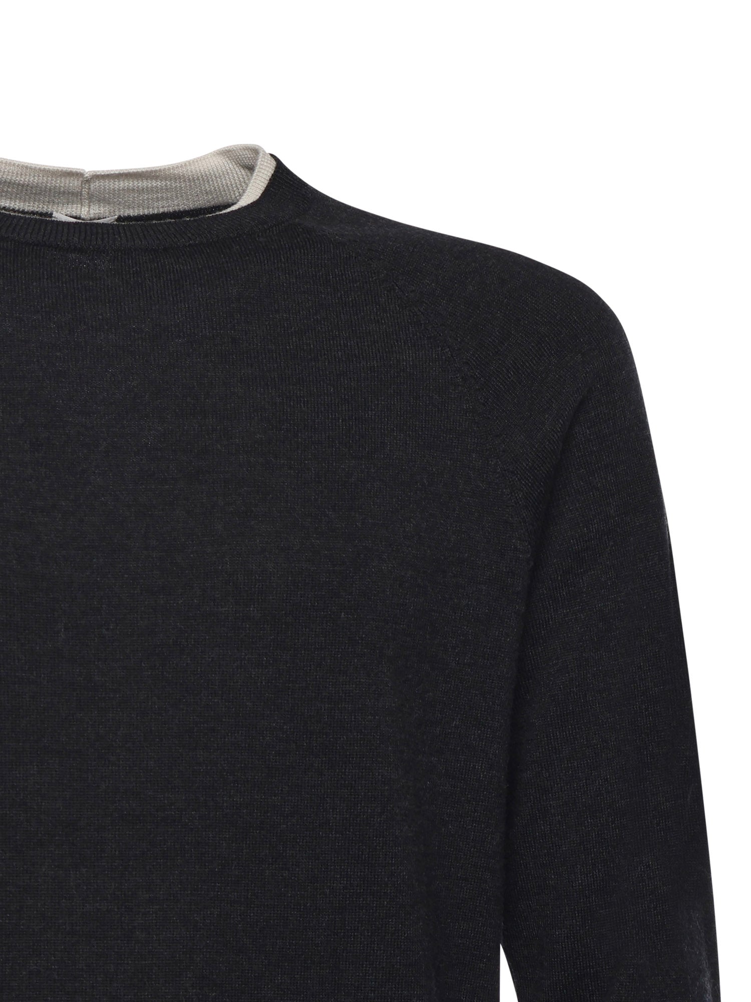 Eleventy Sweaters Gray And Sand Virgin Wool