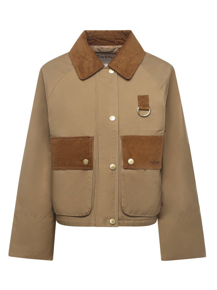 Barbour Coats Military Brown Navy Cotton