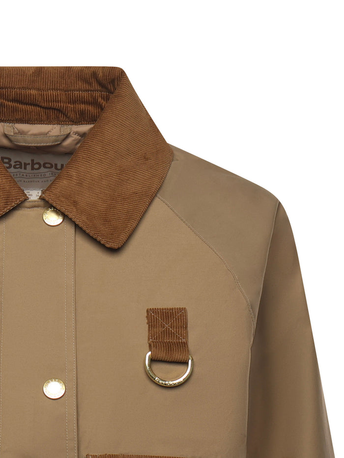 Barbour Coats Military Brown Navy Cotton