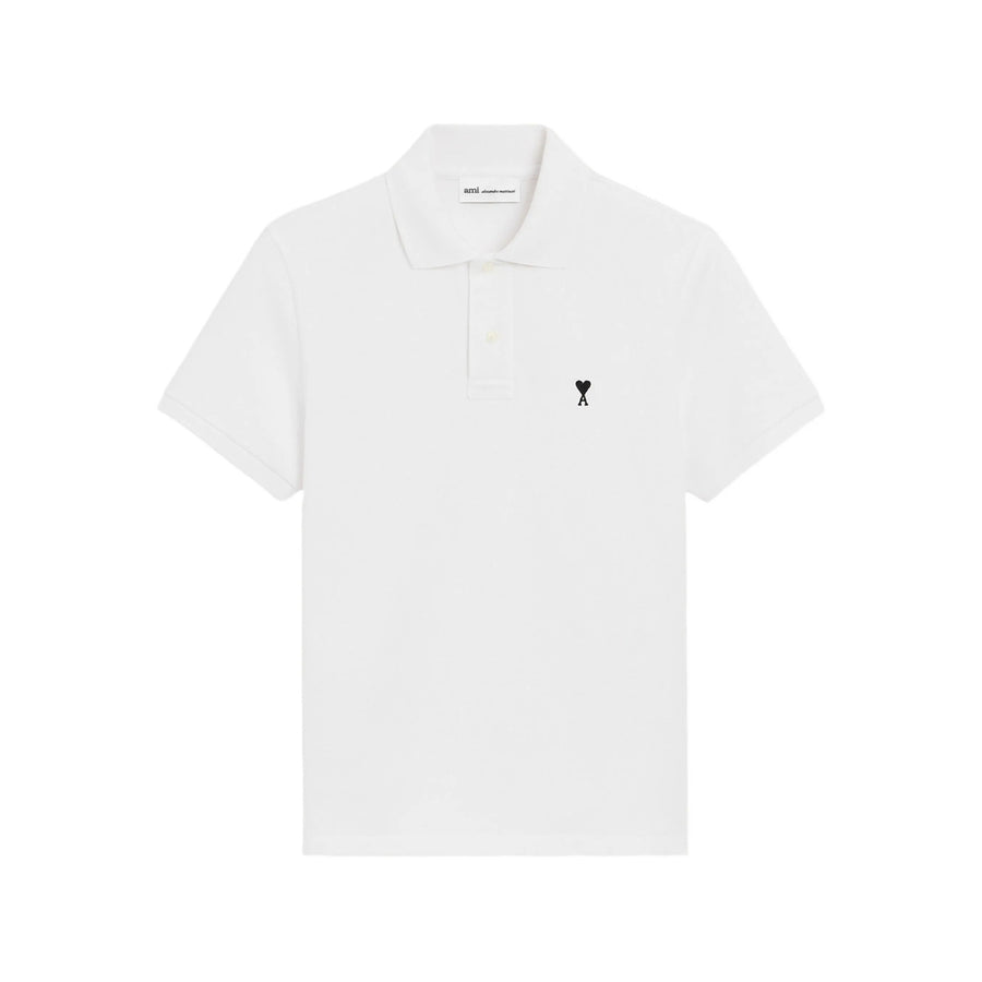 Piqué Cotton Sweater With Embroidery White Fabric: 100. Polo Shirts