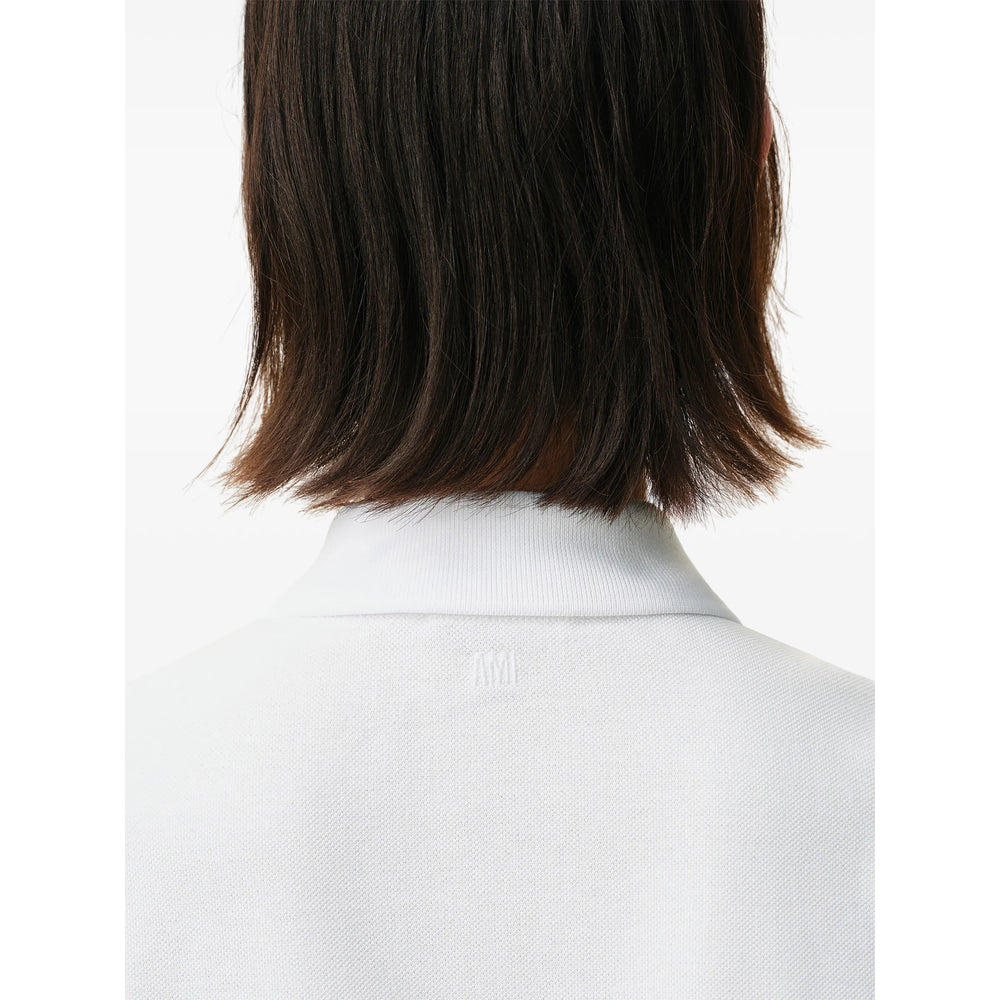 Sweater Ami Paris White Organic Cotton: 100