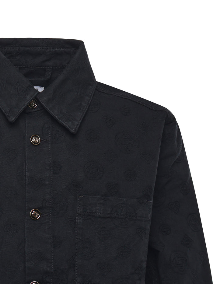 Casablanca Shirts Black Cotton