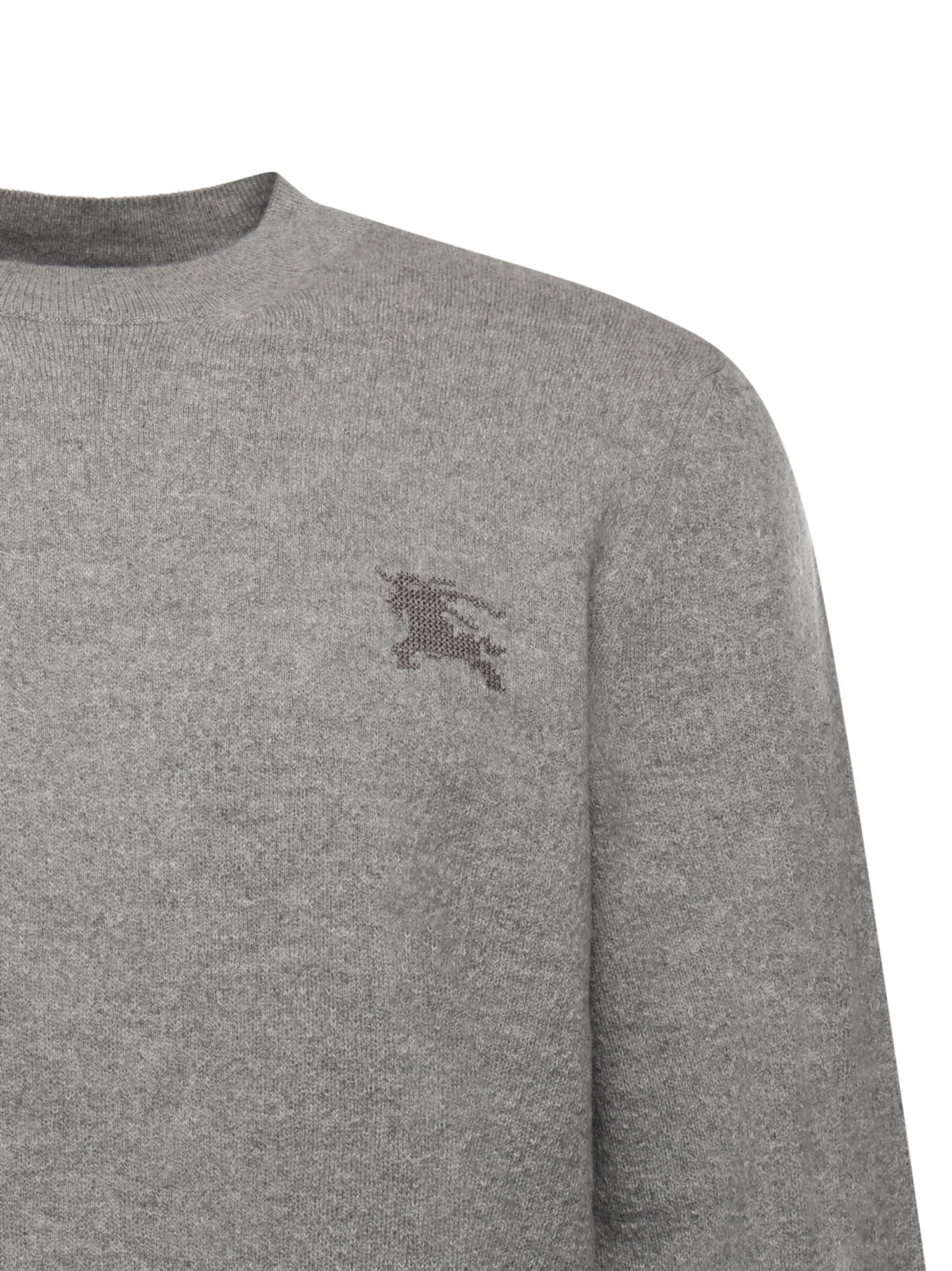 Burberry Sweaters Mid Grey Wool