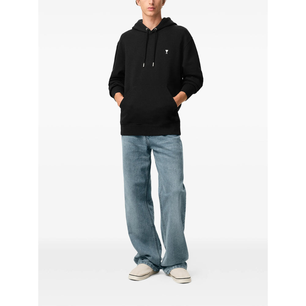 Sweatshirt Ami Paris Black Cotton: 100. Sweatshirts