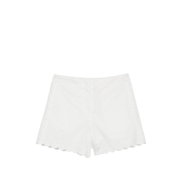 Short White Cotton