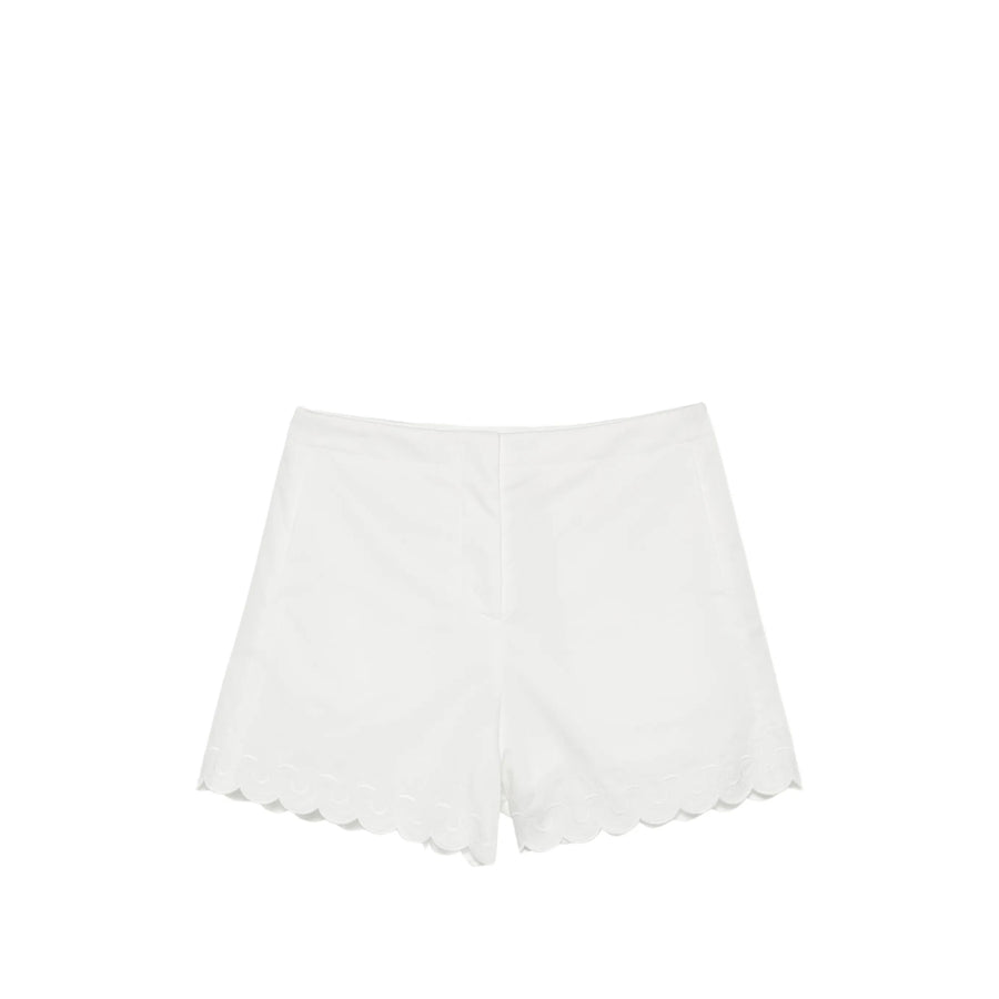 Short White Cotton