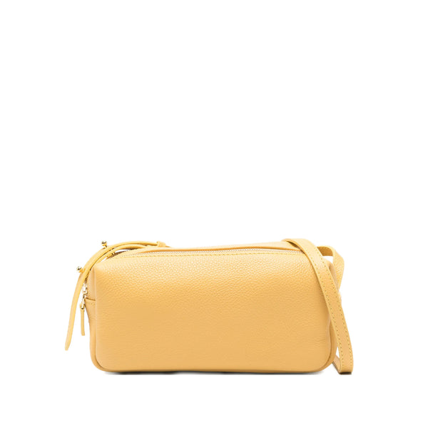 Elleme Bag Mustard Yellow Calf Leather: 100. Satchels & Cross Body