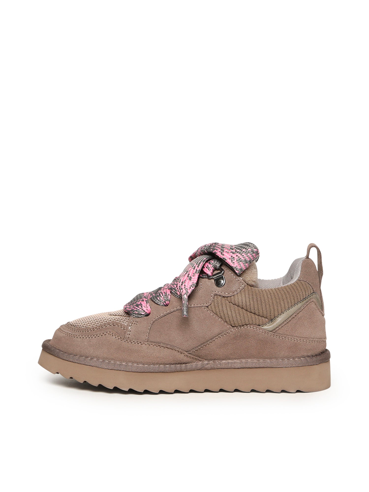 Colors of California Sneakers Beige Suede