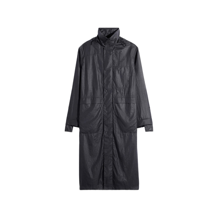 Hooded Raincoat Black Raincoats
