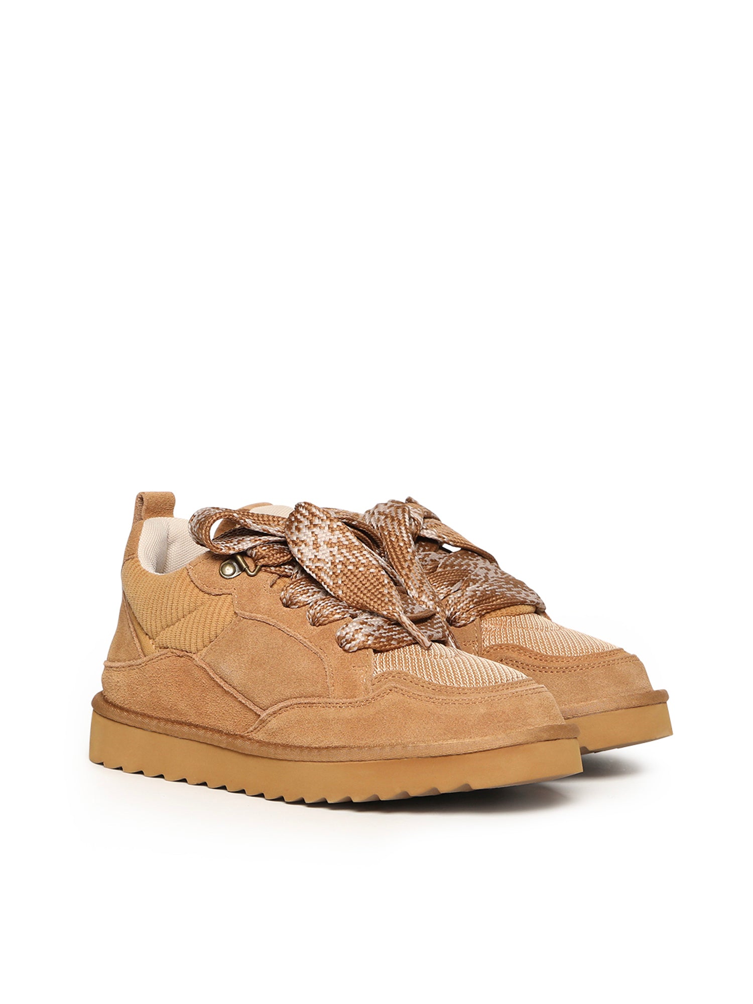 Colors of California Sneakers Brown Suede