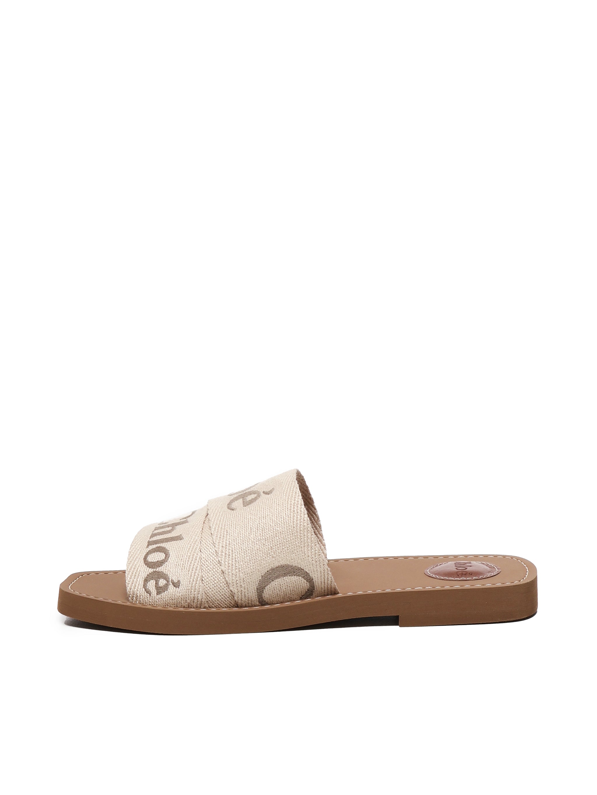 Chloè Sandals Blushy Beige Linen
