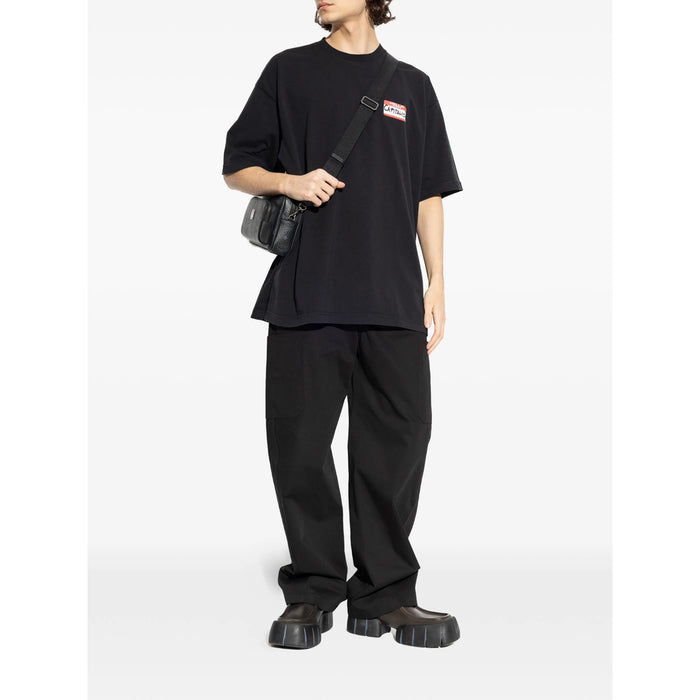 T-Shirt Vetements Black Cotton: 100. T-shirts