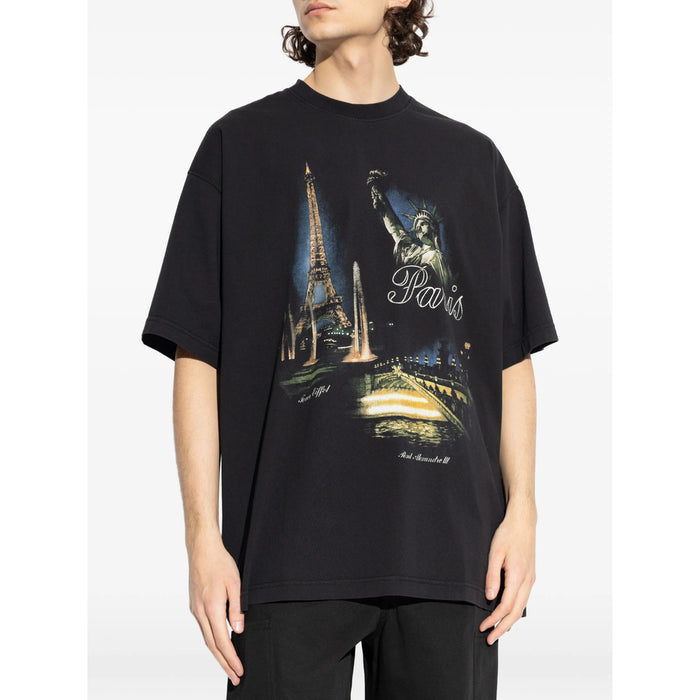 T-Shirt Vetements Black Cotton: T-shirts