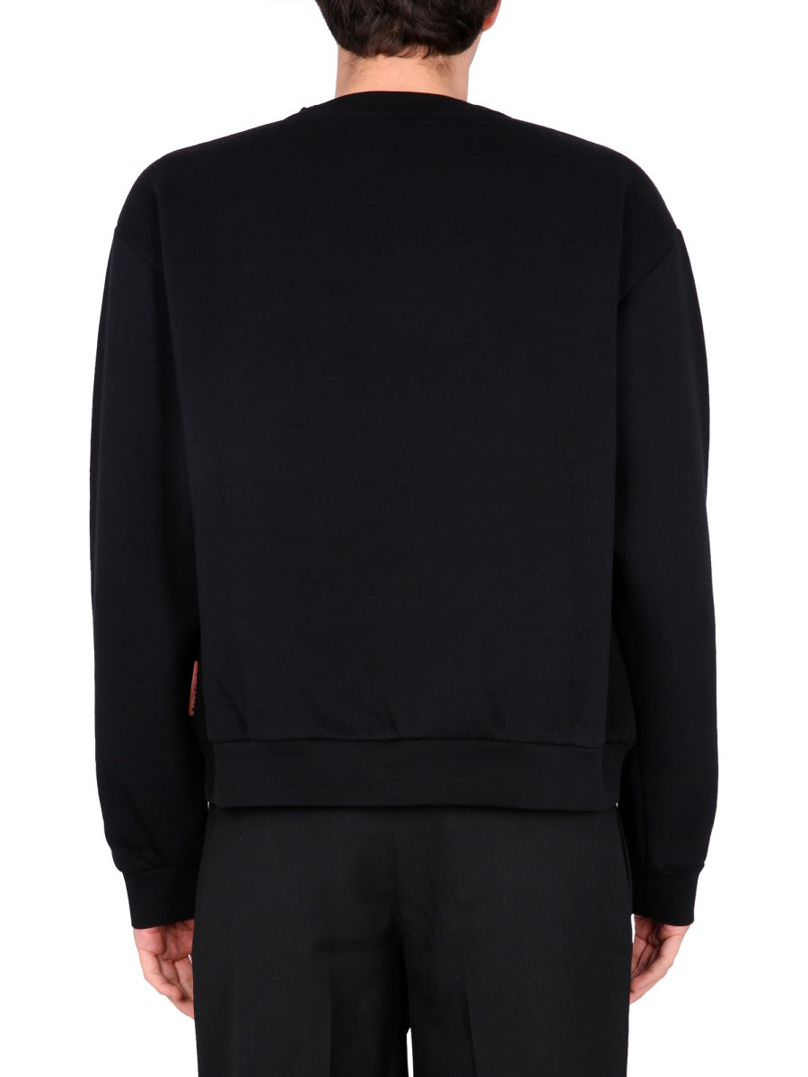 Sweatshirt Cotton Black Sweatshirts