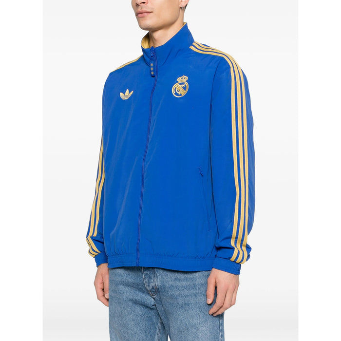 Outerwear Adidas Blue/gold Recycled Polyester: 100. Outerwears