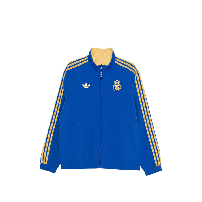 Outerwear Adidas Blue/gold Recycled Polyester: 100. Outerwears