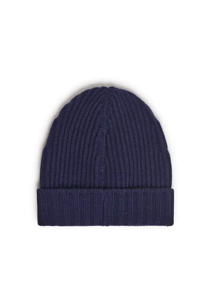 Fay Hats Blue Virgin Wool