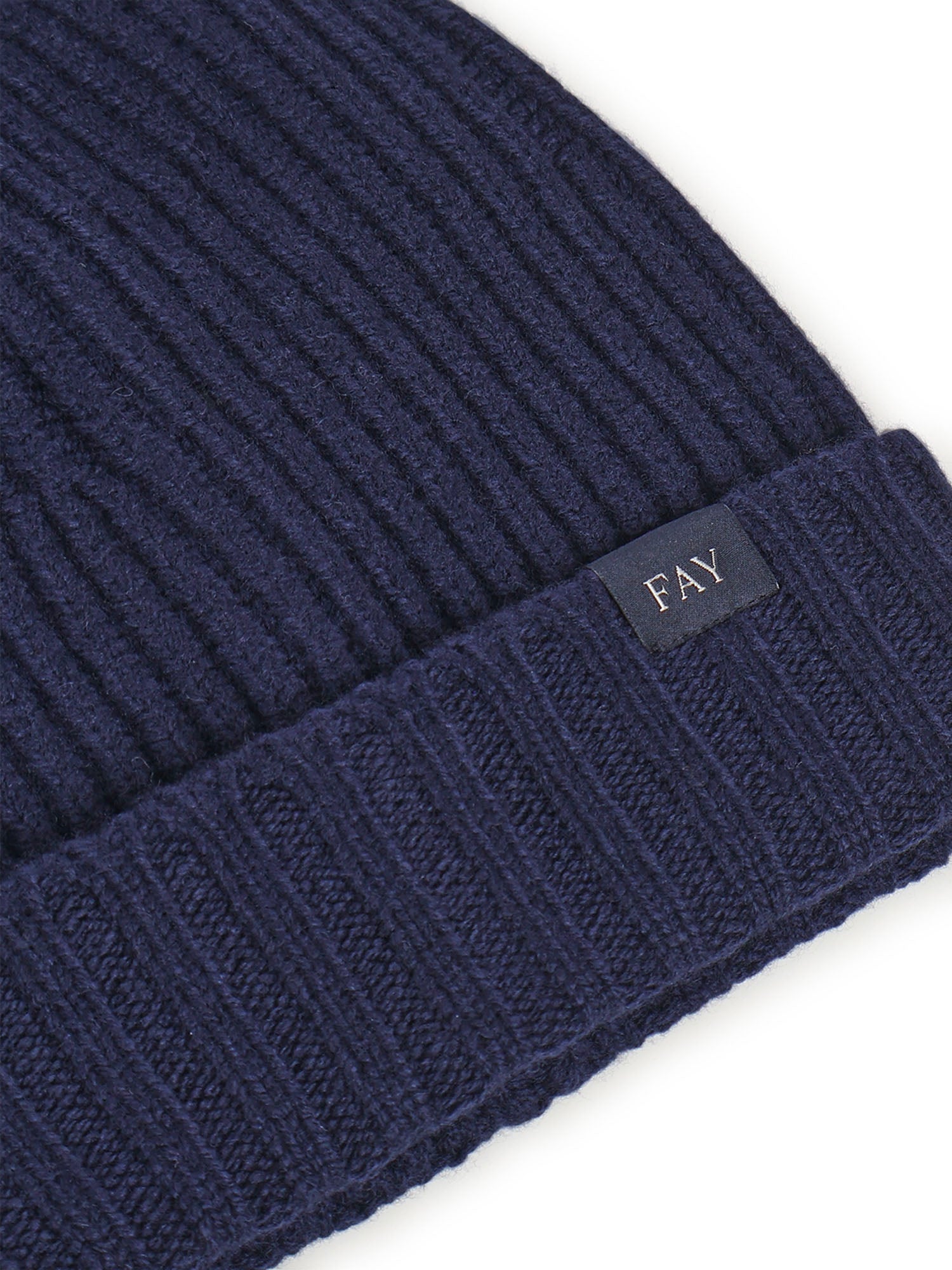 Fay Hats Blue Virgin Wool