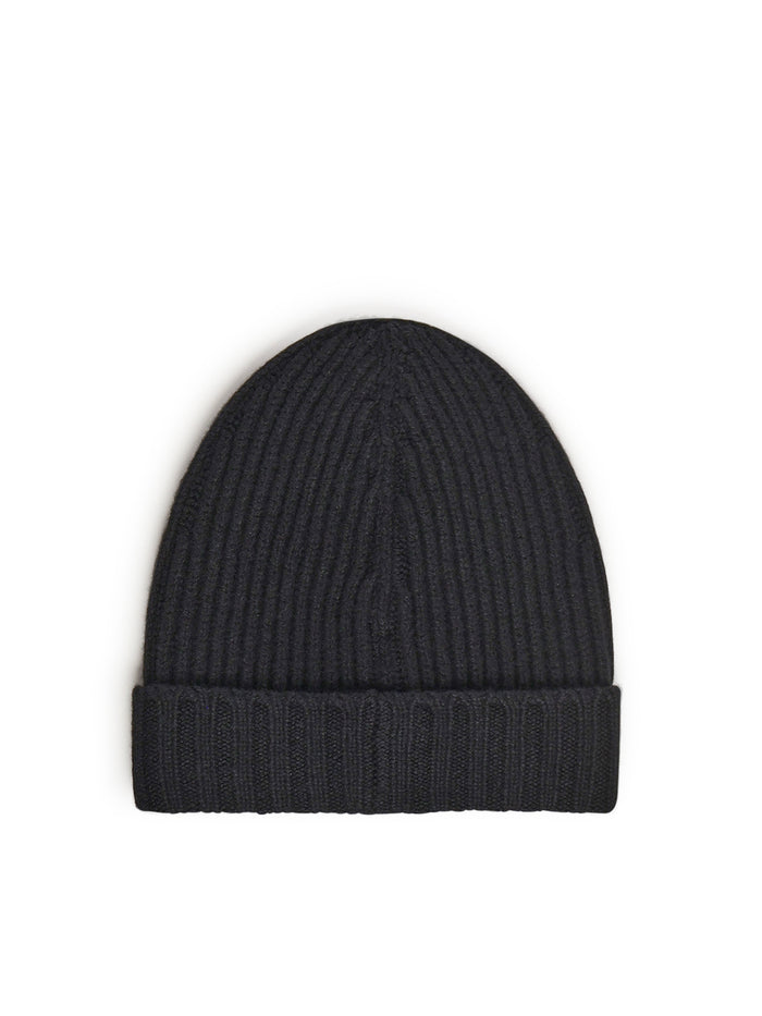 Fay Hats Black Virgin Wool