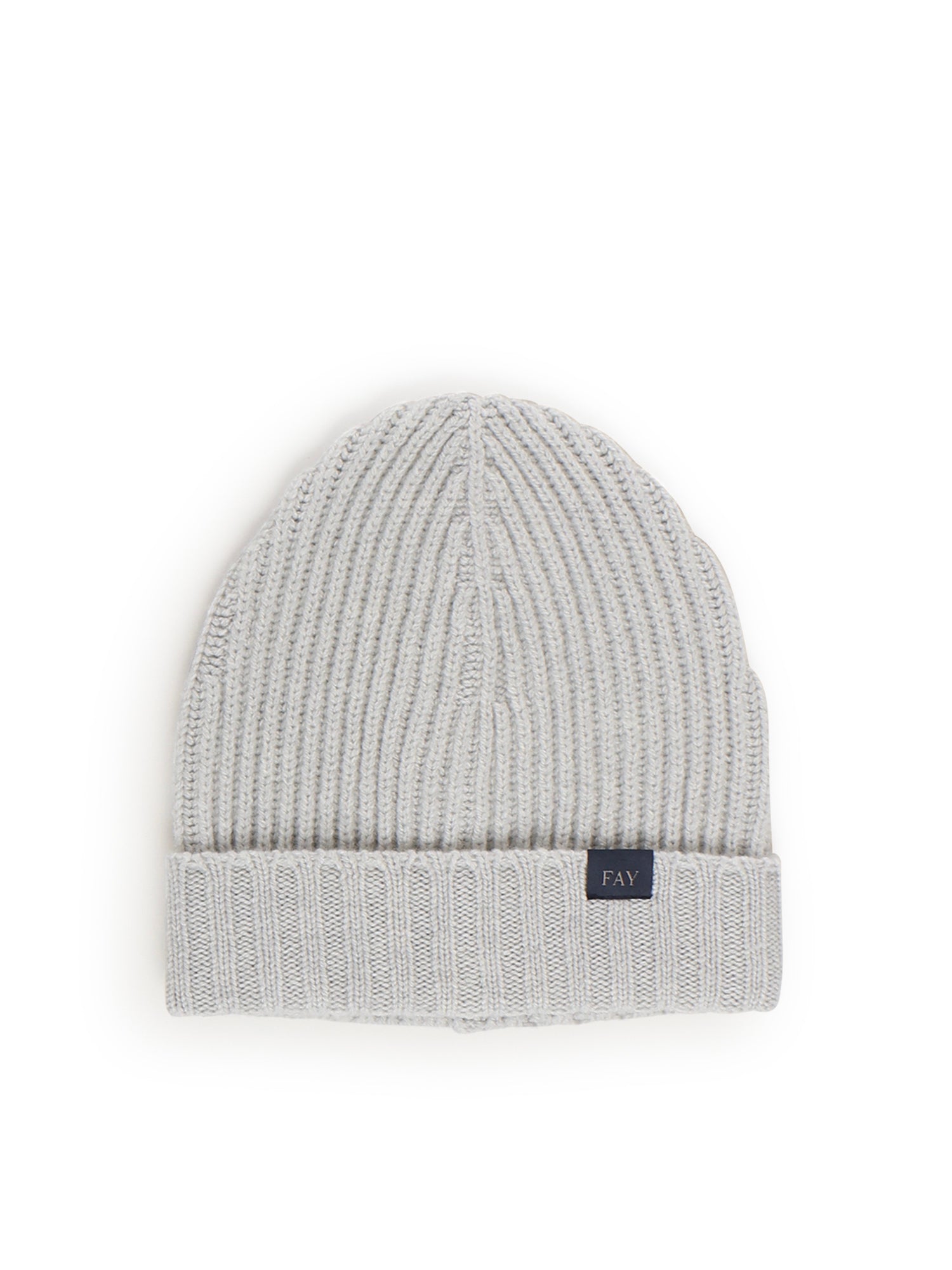 Fay Hats Gray Virgin Wool