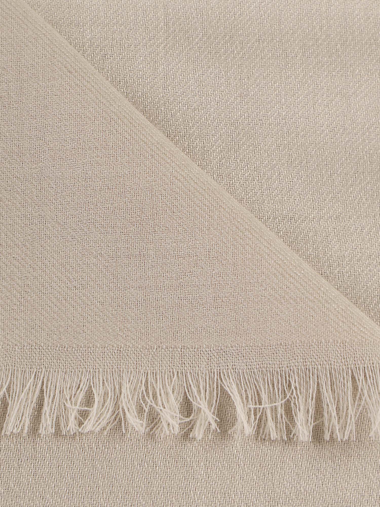 Eleventy Scarfs Sand/white/gray Wool
