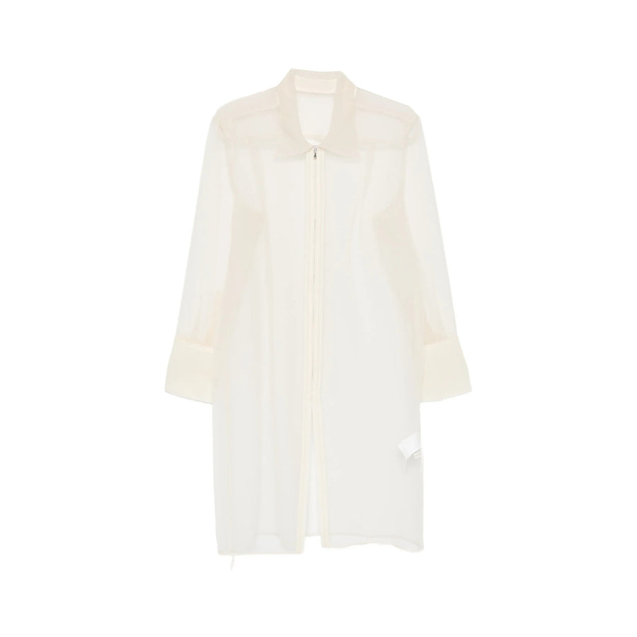 Outerwear System Cream Polyester Jacket