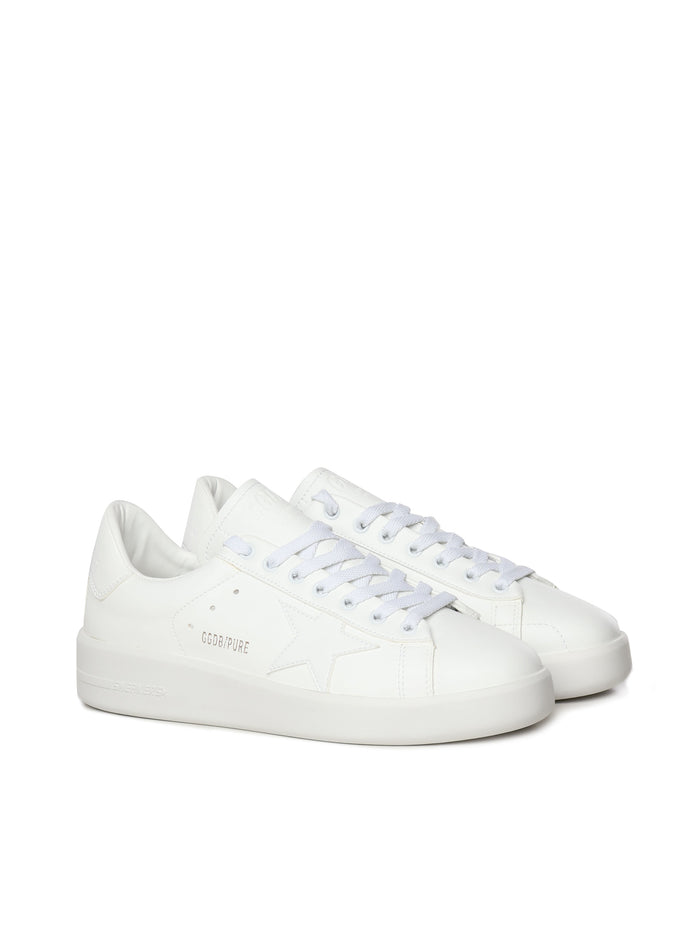 Golden Goose Sneakers White Cotton