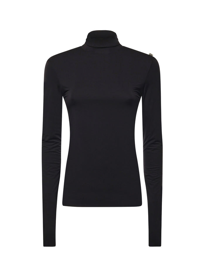 Sportmax Top Black Polyamide