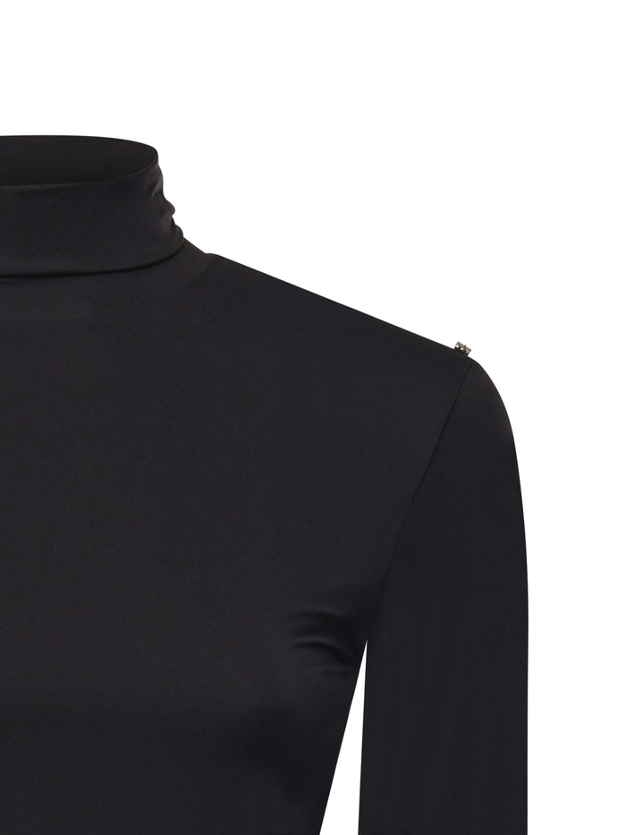 Sportmax Top Black Polyamide