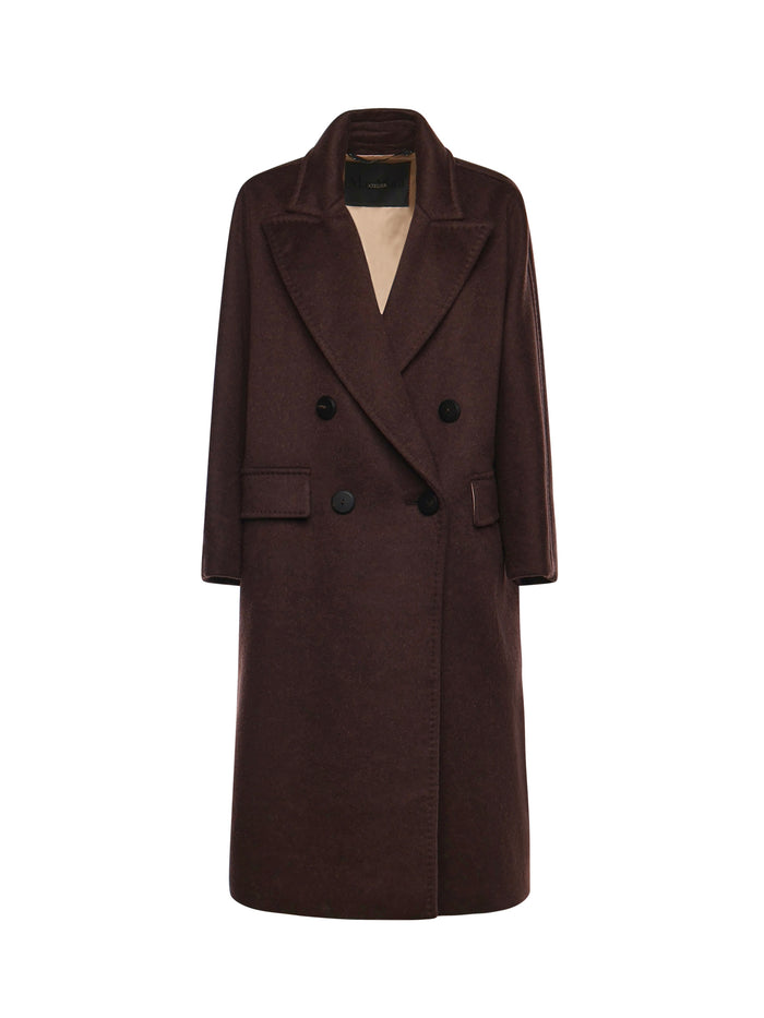 Max Mara Coats Brown Cashmere