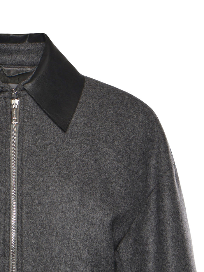 Sportmax Jackets Grey Virgin Wool