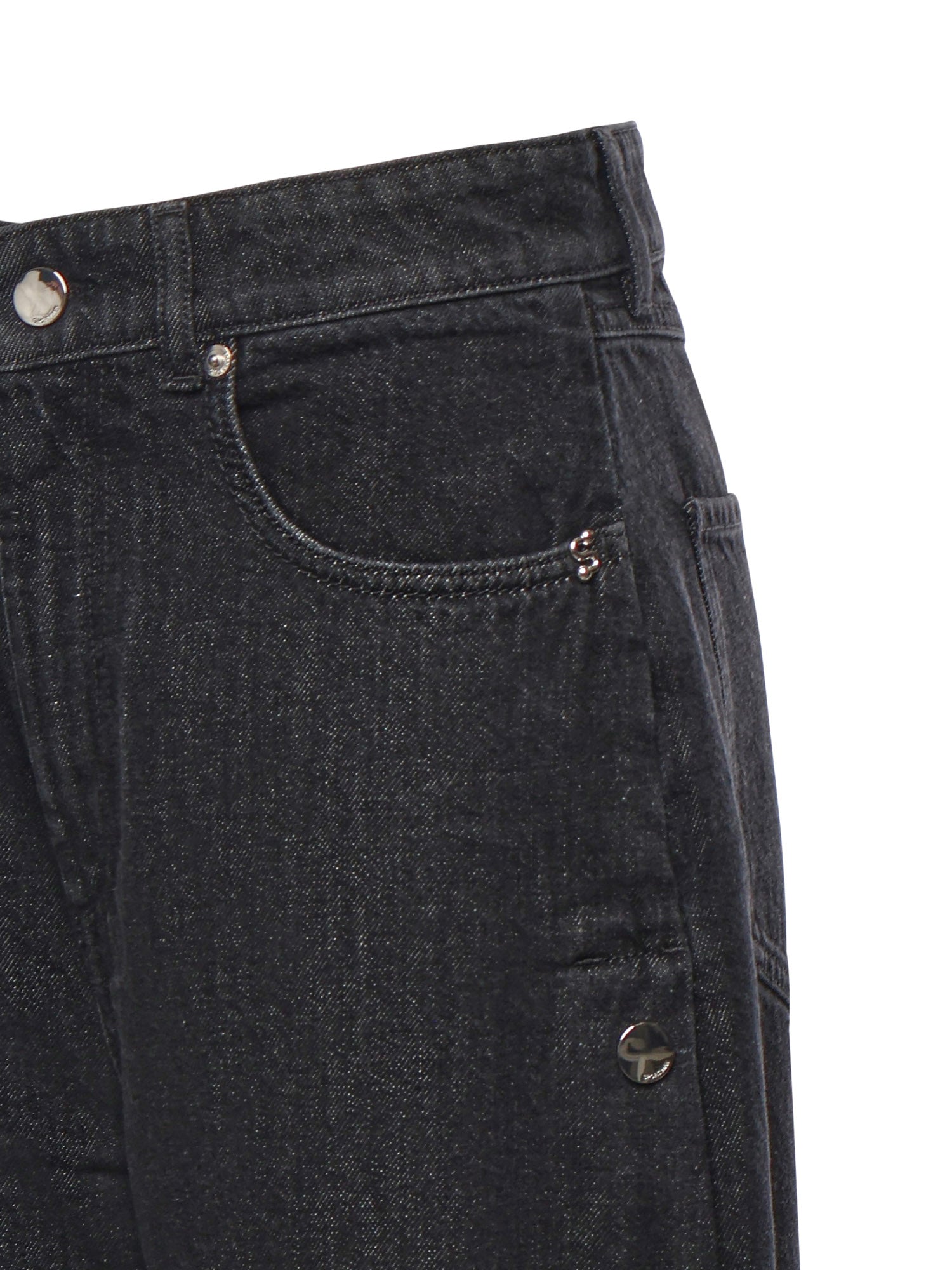 SportMax Jeans Black Cotton